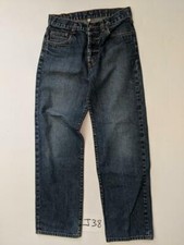 Hurley Blue Jeans Size 31 Relaxed Fit Button Fly -0422J38