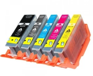 Pack 5 Tintas Compatibles Canon CLI-581XXL BK/C/M/Y/PB Alta Capacidad - Imagen 1 de 1