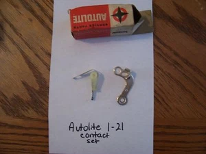 VINTAGE IGNITION POINTS CONTACTS SET AUTOLITE 1-21 - Picture 1 of 1