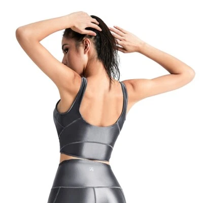 AMORESY Women's Tops Tank Yoga Beautiful Back Anti-sagging Running Vest Sports - Image 1 of 4