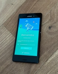 Sony Xperia M4 Aqua E2303 Gebraucht Händler Garantie Schwarz Guter Zustand - Bild 1 von 2