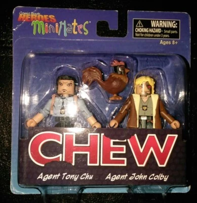 Minimates VALIANT "AGENTE TONY CHU y AGENTE JOHN COLBY" Foto 1 de 2