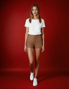 Pantalones cortos de encaje Forever 21 talla M - Imagen 1 de 3