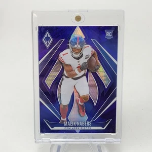 2024 Panini Phoenix - Rookies Malik Nabers #221 Purple /70 (RC) New York Giants - Bild 1 von 3