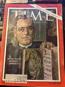 TIME MAGAZINE FEBRUARY 9, 1962 NOTRE DAME NORMAN ROCKWELL AD SPACE SOUPY SALES - Picture 1 of 20