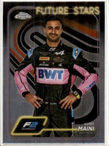 2024 Topps Chrome Formula 1 - F2 Drivers Future Stars Kush Maini #27 (RC) - Picture 1 of 2