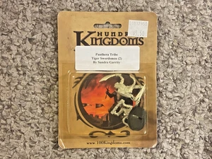 Panthera Tiger Swordsmen - Hundred Kingdoms #1008 (Black Orc Games) - Picture 1 of 2