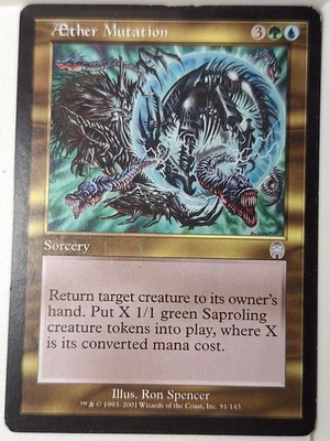 Aether Mutation - Apocalypse - Magic the Gathering MTG Nice! - Image 1 of 3