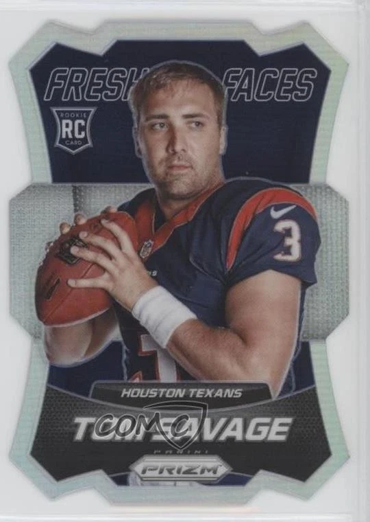 2014 Panini Prizm Fresh Faces Silver Prizm Tom Savage #FF8 Rookie RC - Image 1 of 2