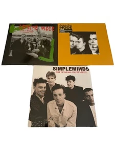 Depeche Mode / Simpleminds - Live Vinyl Records Lot New - Picture 1 of 5