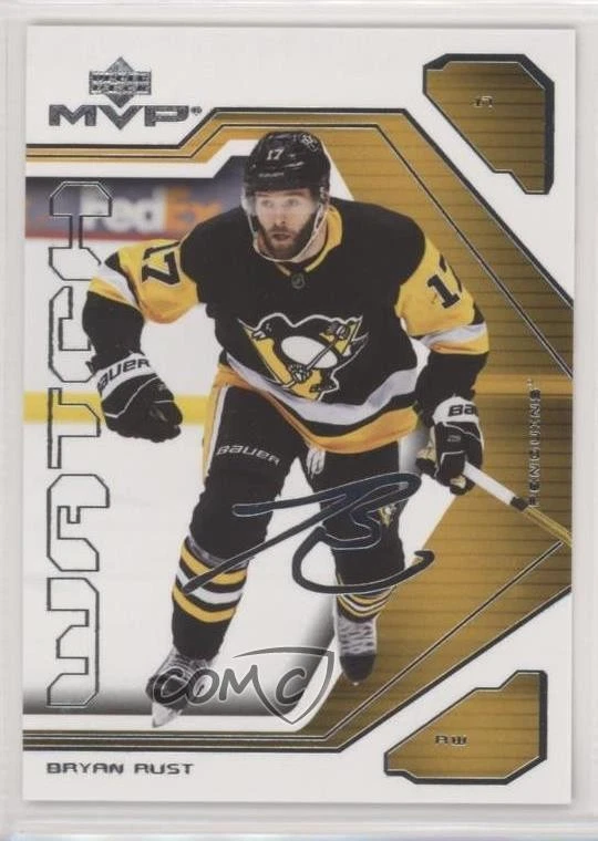 2021-22 Upper Deck MVP 20th Anniversary Bryan Rust #56 - Image 1 of 2