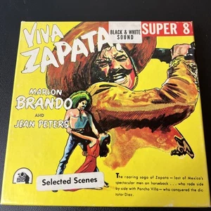 Viva Zapata Super 8mm S&W Sound Vintage Film Marlon Brando & Jean Peter’s - Bild 1 von 5