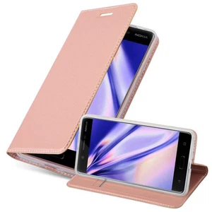 Case for Nokia 5 2017 Phone Cover Protection Stand Wallet Magnetic - Picture 1 of 8