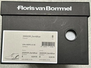 Floris van Bommel, Business-Schuhe, halbhoch, DarkBlue; Größe 8, G1/2 - neu - Bild 1 von 6