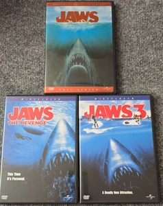 Jaws 1 3 4 (DVD, 2000) - Picture 1 of 6