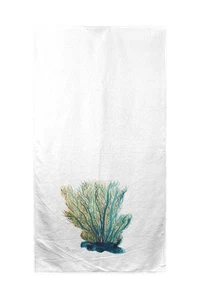 Betsy Drake Blue Coral Beach Towel - Picture 1 of 1