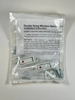 Marvin Double Hung Window Opening Control Device - Marvin Window Child Lock - Image 1 of 4