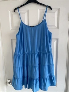 Ladies Blue, Lightweight, Sleeveless Dress Size 18 By Simply Be - Picture 1 of 12