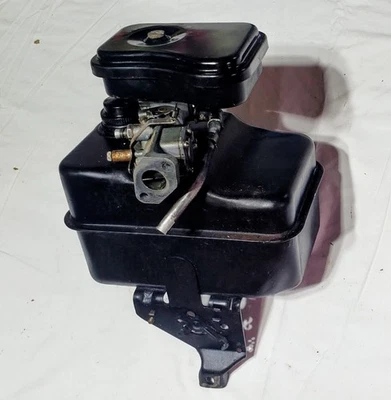 Vintage OEM Briggs & Stratton 5 HP  Fuel/Gas Tank & Carburetor Model 130202 - Image 1 of 4