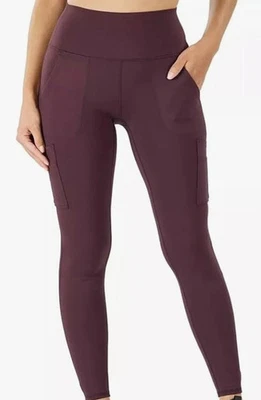 Leggings de compresión Spyder para mujer rojo sangría grandes L Foto 1 de 4