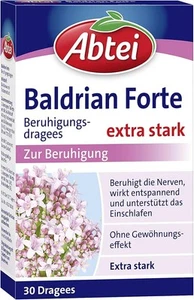 Abtei Baldrian Forte – extra starke pflanzliche Beruhigungsdragees aus der - Bild 1 von 9