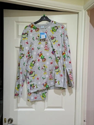Tu Mens long sleeve Trousers Set Disney Micky Mouse Winter Autumn pyjamas Size M - Image 1 of 3