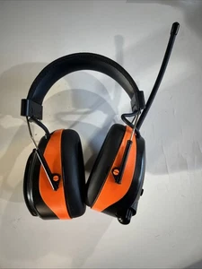 REALWORK AM FM Digital Ear Protection 25dB NRR Audio Headphones, Noise Reduction - Picture 1 of 5