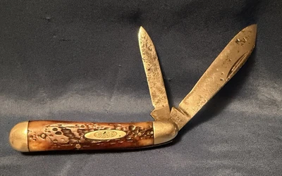 Vintage 1905-1914 W. R. CASE & SONS BRADFORD PA. 6221 Pocket Knife - Image 1 of 4