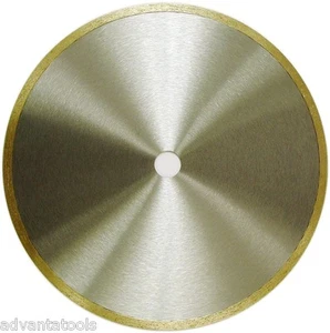 10” x .040" Sintered Metal Bond Continuous Rim Diamond Lapidary Blade-5/8" Arbor - Picture 1 of 2