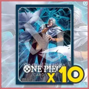 ONE PIECE TCG: SILVERS RAYLEIGH (10) SLEEVES OFFICIAL BANDAI🔥 - Bild 1 von 2