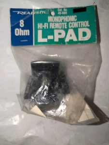 NEW GENUINE REALISTIC 40-980 MONOPHONIC HI-FI REMOTE CONTROL L-PAD 8 OHM SWITCH  - Picture 1 of 12