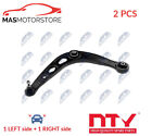 LH RH TRACK CONTROL ARM PAIR FRONT LOWER OUTER NTY ZWD-RE-015 2PCS V NEW