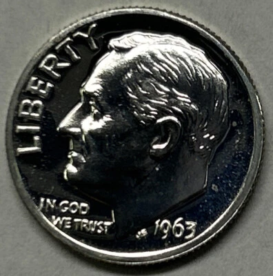1963 Proof Roosevelt Dime - Image 1 of 2