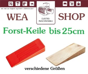 Cuña de hendidura cuña forestal cuña de plástico cuña forestal cuña de madera - Imagen 1 de 7