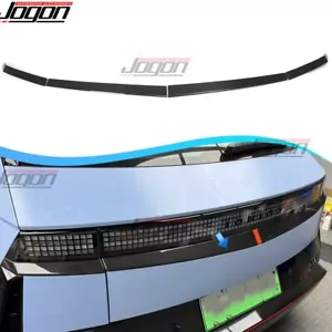 Real Carbon For Hyundai Ioniq 5 N NE 2022-25 Rear Tailgate Trunk Long Lip Strip - Picture 1 of 15