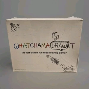 WhatchamaDRAWit Game, Fast Action, Fun-filled Drawing Game 2010 BRAND NEW SEALED - Picture 1 of 3
