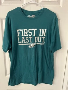 Under Armour Philadelphia Eagles First In Last Out grünes T-Shirt Large - Bild 1 von 2