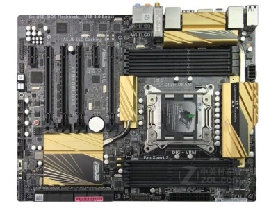 For ASUS X79-DELUXE motherboard X79 LGA2011 8*DDR3 64G ATX Tested ok - Image 1 of 2