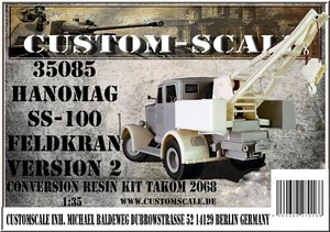 CS 35085 Hanomag SS-100 Feldkran Version 2 Conversion Kit Takom Customscale 1:35 - Picture 1 of 3