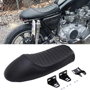 Motorcycle Hump Seat Vintage Saddle For Yamaha SR125 SR250 SR400 SR500 XS650 - Picture 1 of 13