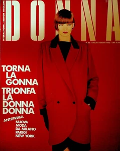 Donna Italian Fashion Magazine #25 July 1982 Gerard Depardieu - Picture 1 of 2