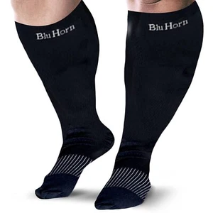 Knee High Compression Socks 15-20 mmHg for Women and Men Improves Blood Circu... - Picture 1 of 7