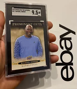 Michael Jordan SGC 9.5 MINTY MINT+ 💎 LAST DANCE Prominent Cuts Investment 2018 - Picture 1 of 12