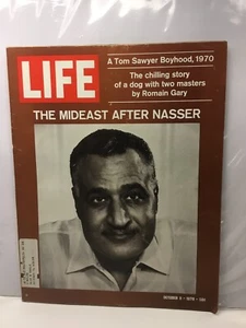 Life - October 9, 1970 The Mideast After Nasser, A Tom Sawyer Boyhood, 1970 - Imagen 1 de 1
