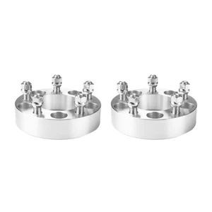 2Pcs 1.5" 5x5 Wheel Spacers Adapters For Jeep Grand Cherokee GMC Yukon C1500 - Picture 1 of 11