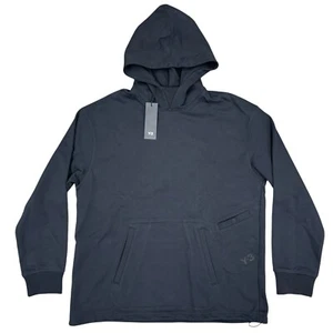 Adidas Y-3 Black Hoodie Sweatshirt, Size Medium NWT IR7112 - Picture 1 of 3