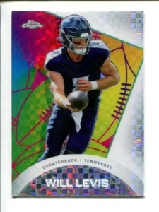 2023 Topps Composite Chrome All-Etch X-Fractor #CAE-25 - Will Levis 🏈 RC - Picture 1 of 1