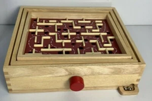 Juego de mármol vintage Little Tree Labyrinth - Imagen 1 de 5