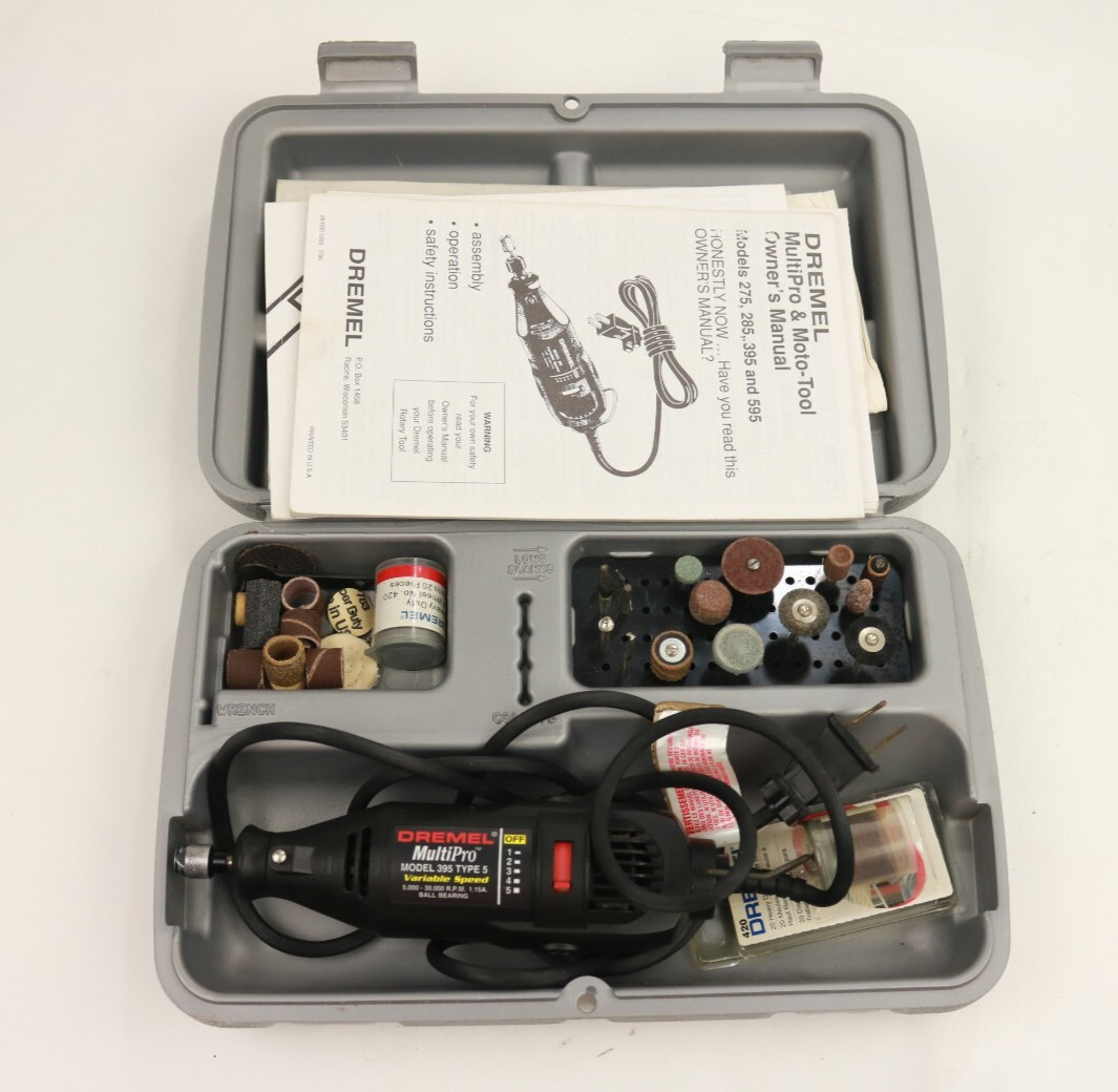 DREMEL マルチプロ 395 Type 5 ルーター、ツールBOXセット