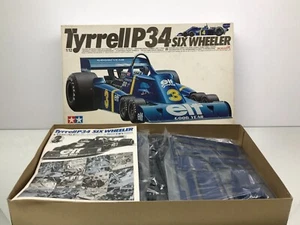TAMIYA BS1221 TYRRELL P34 6 WHEELER F1 #3 SCHECKTER -1:12- UNBUILT KIT IN BOX - Imagen 1 de 13